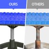 i Cover Garden Cart Rolling Stool with Four Wheels and