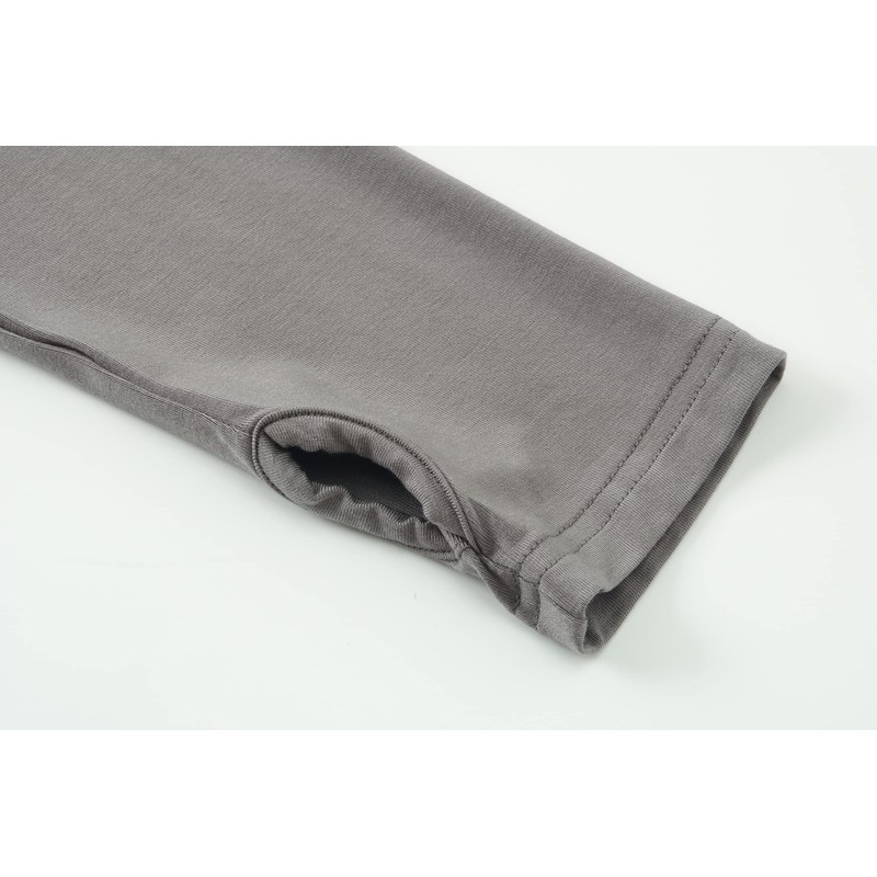 OThread & Co. Women's Long Sleeve Crop Top Comfy Thumb