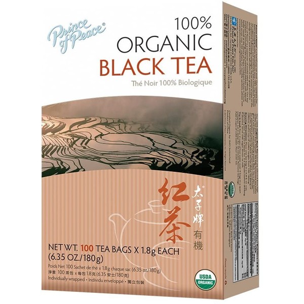 Prince of Peace Organic Black Tea 100 ct