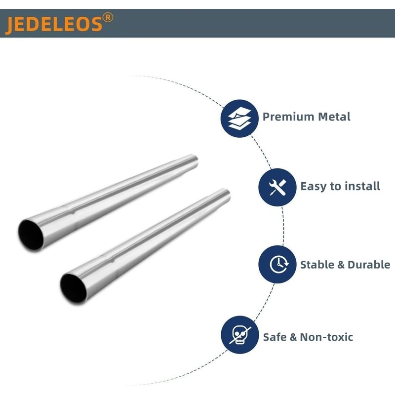 JEDELEOS Metal Extension Wand Hose Replacement for Bissell Zing Canister