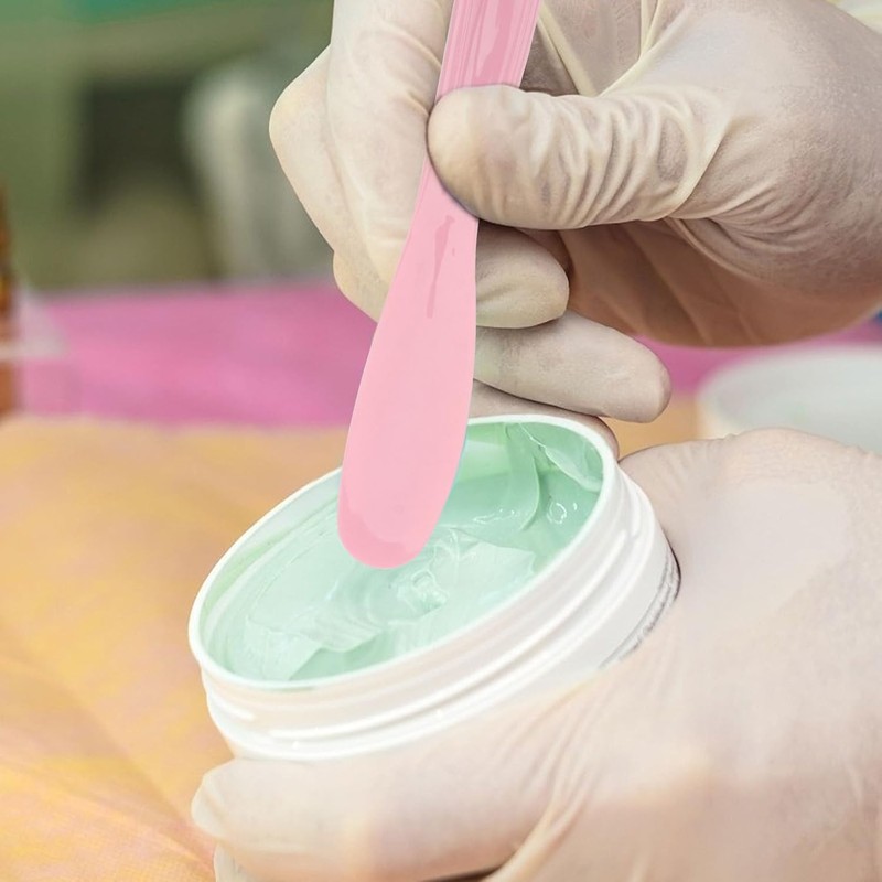 Espátula de Maquillaje de Plástico, Set de Mezclar Aplicador Cosmético