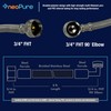Neo-Pure 30" or 60" Braided SS Washing Machine Hose, 3/4"