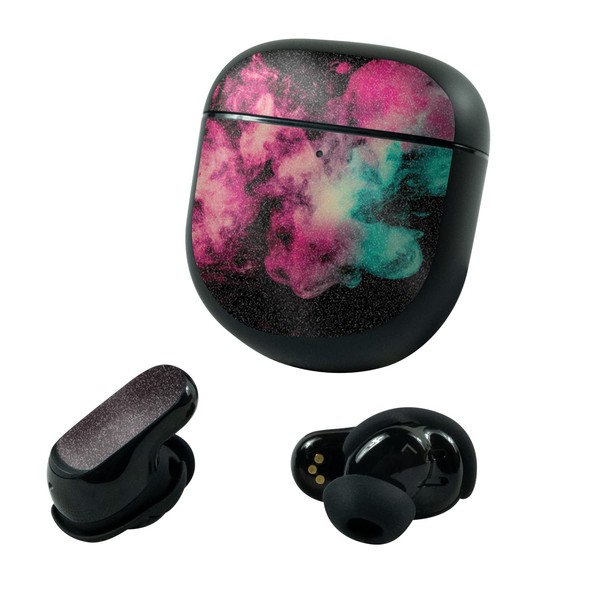 MightySkins Glossy Glitter Skin Compatible with Bose QuietComfort Earbuds II