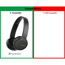 Kopfhörer Ersatz Ohrpolster Kissen Headset Ohrpolster Kompatibel mit Sony WH-CH510 Wireless Kopfhörer