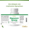 Magnesium Synergy Triple Power: Magnesium Citrate, Magnesium Glycinate, Magnesium Malate