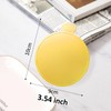 ZYLOP 3.5 Inch Mini Cake Boards: 100pcs Golden Round Mousse