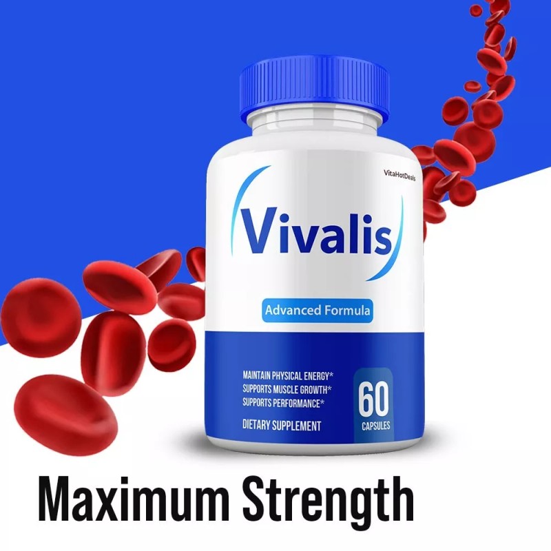 Vivalis Supplement For Men, Maximum Strength, Vivalis Pills (5 pack)