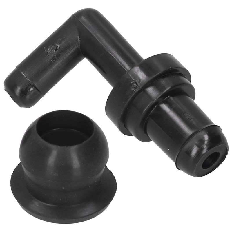 PCV CCV Vent Valve Elbow & Grommet Set compatible With