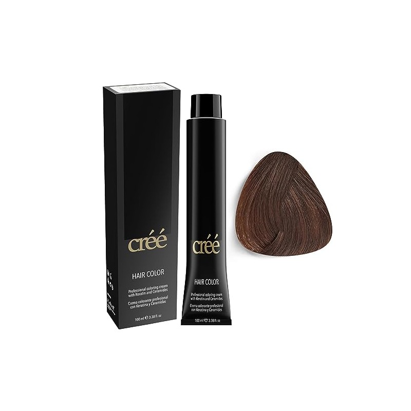 Cree Professional Permanent Hair Color, 100ml - 3.4 fl.oz. (Caramel