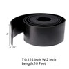 TORRAMI Solid Neoprene Rubber Strips Roll 1/8 (.125) inch Thick
