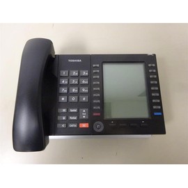 Toshiba CIX IP5131-SDL Backlit Self-Labeling Gigabit VoIP Telephone