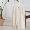 Tuddrom Decorative Extra Soft Fuzzy Faux Fur Throw Blanket 50"