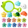 No Hole No Mould Baby Bath Toys, 17 Pcs Bath