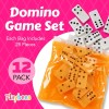 Playbees Domino Game Set Pack of 12 Each Bag includes