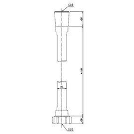 LIXIL INAX A-1882 Resin Shower Hose, 3.9 ft (1.5 m)