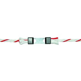 Corral Unisex's TR-CRL1040 Rope Connector Litzclip Galvanised, Clear, 6 mm