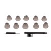 10pcs Sound Aid Replacement Domes Double Layers Sound Amplifier Earbud
