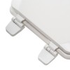 Comfort Seats U003WD00 Deluxe Molded Wood Contemporary Round Closed Front