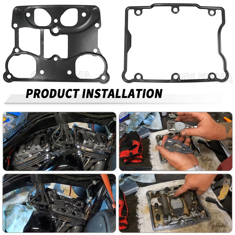 GOLKNHA C9588 Rocker Box Gasket kit for Harley-Davidson Twin Cam