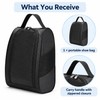 Portable Golf Shoe Bag – Breathable Oxford Cloth Carrier for