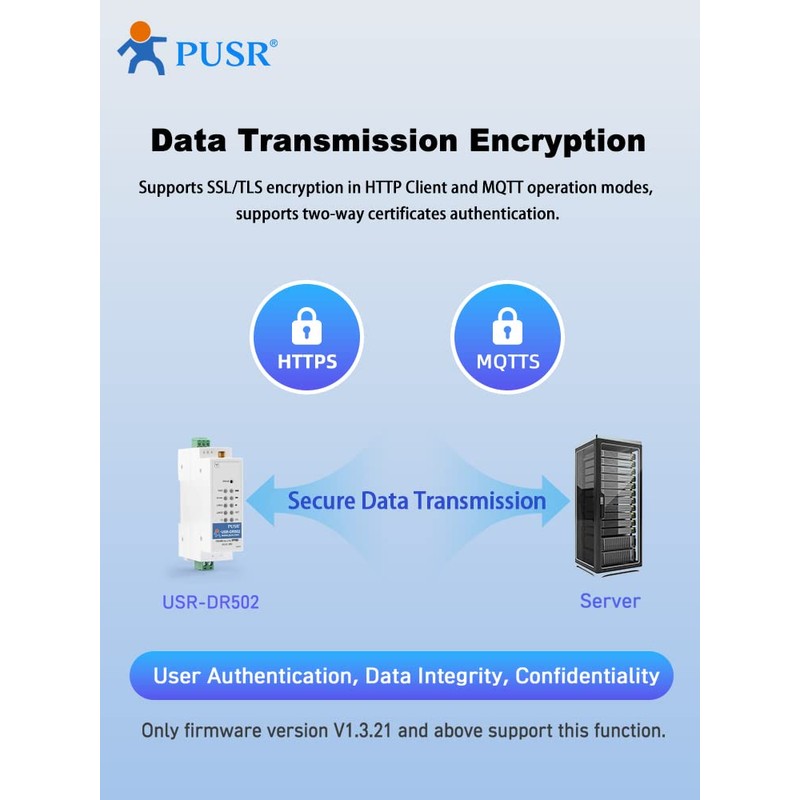USR-DR502-E Europe HTTP MQTT GSM SMS 4G LTE Cat 1