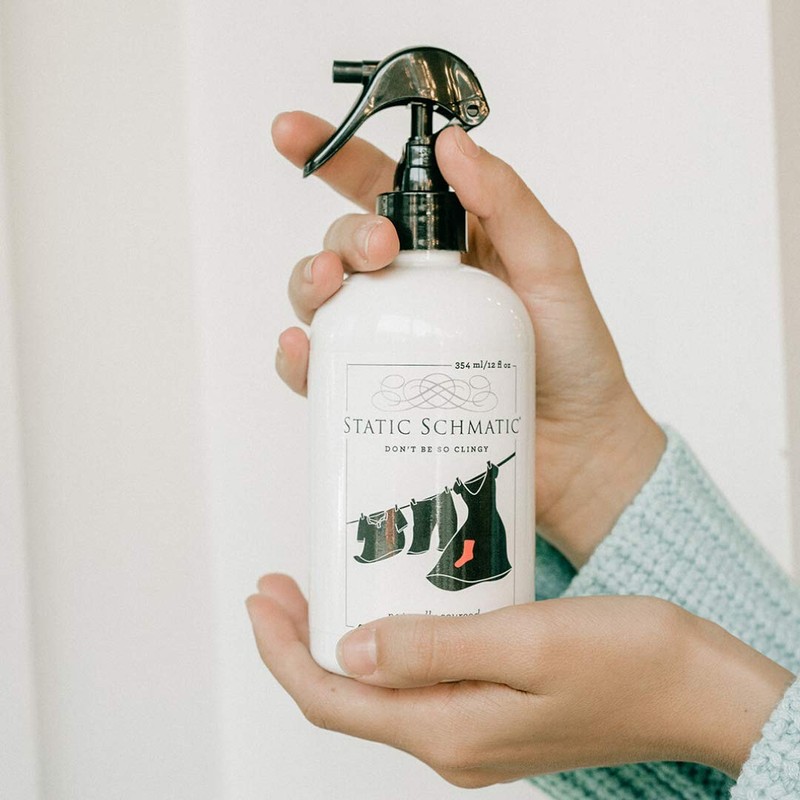 Static Schmatic for Clothes, Natural Static Cling Remover, Static Spray