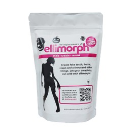 Ellimorph Ellimacs SFX Hand Mouldable Organic Pellets - White, 0.5 kg