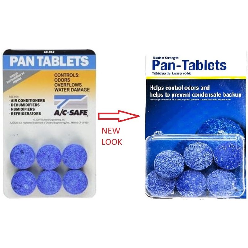 Air Conditioner Pan Tablets 6 ct Tablets (3 PACK), Clean