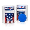 Kan Jam Original Disc Throwing Game - USA Edition red/white/blue