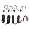 Acouto 360° Panoramic Car Camera System - 1080P HD Front,