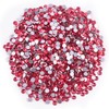 Blinginbox Glass Flatback Rhinestones Crystal Round Gems,Wax Apple,SS16/1440pcs,3.8-4.0mm