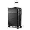 MKF Collection Large Suitcase with wheels, Polycarbonate Fashion Travel bags