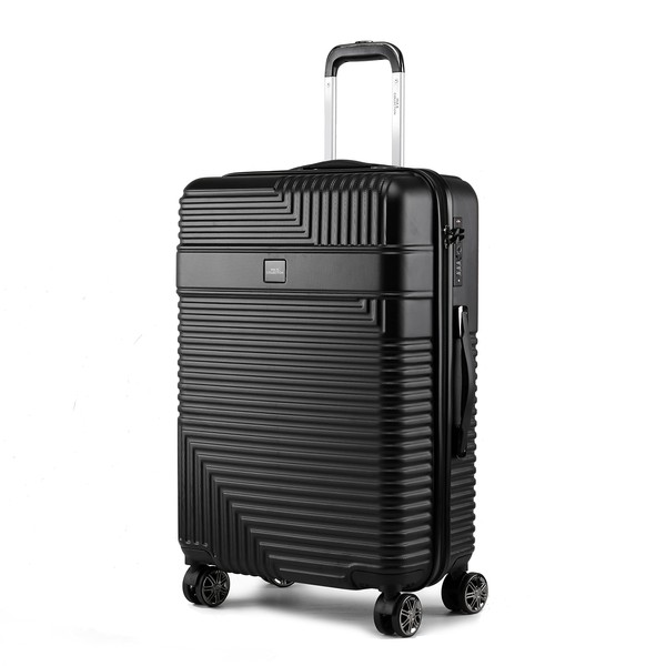 MKF Collection Large Suitcase with wheels, Polycarbonate Fashion Travel bags