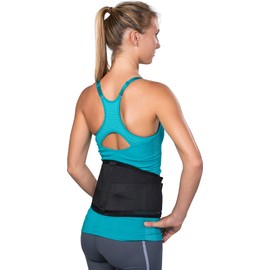 DonJoy ComfortFORM Wrap-Around Back Support Brace, X-Small (Waist: 20" - 25")