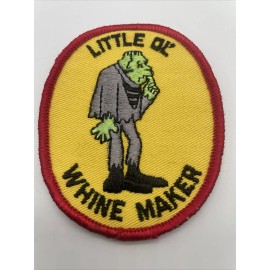 Little Ol Whine Maker Vintage Patch NOS Hot Rat Rod Biker 80s 70s Funny