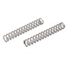 sourcingmap Compression Spring,304 Stainless Steel,6mm OD,0.8mm Wire Size,40mm Free Length,Silver