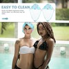 Homoyoyo Toalla para Secar el Cabello de Microfibra Ultra Absorbente,
