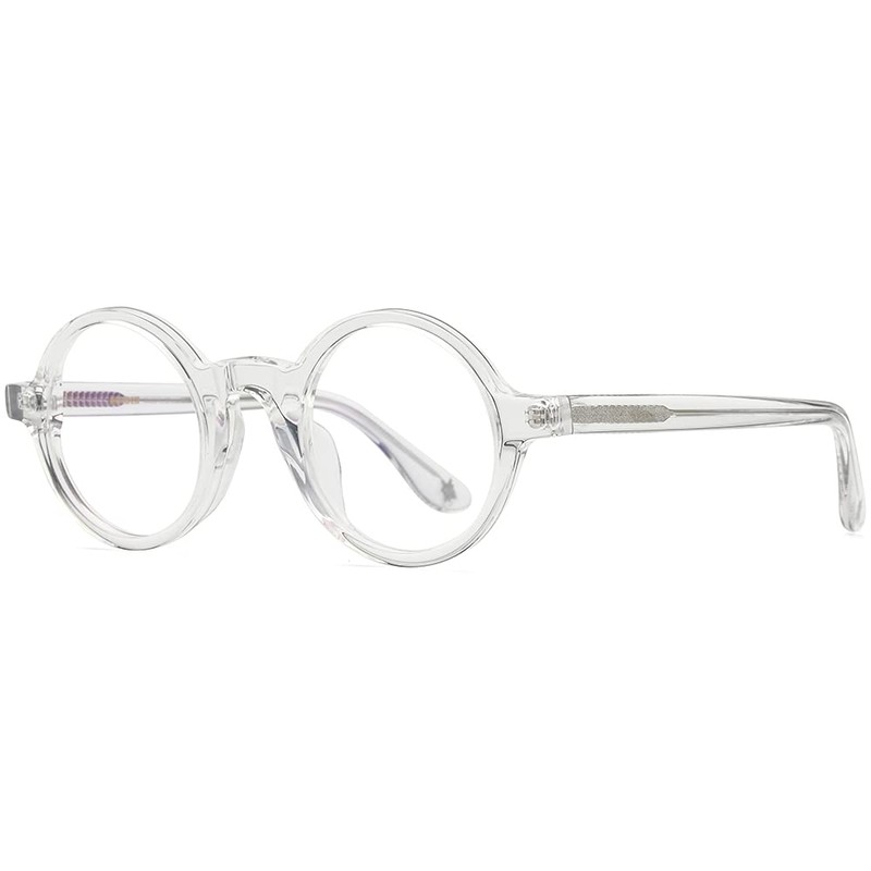 HEPIDEM Acetate Men Vintage Round Optical Glasses Frame Zolman Big