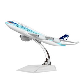 LESES Diecast Plane Model 1:400 scale Cathay Pacific Boeing 747 Airplane Model for Decoration or Gift