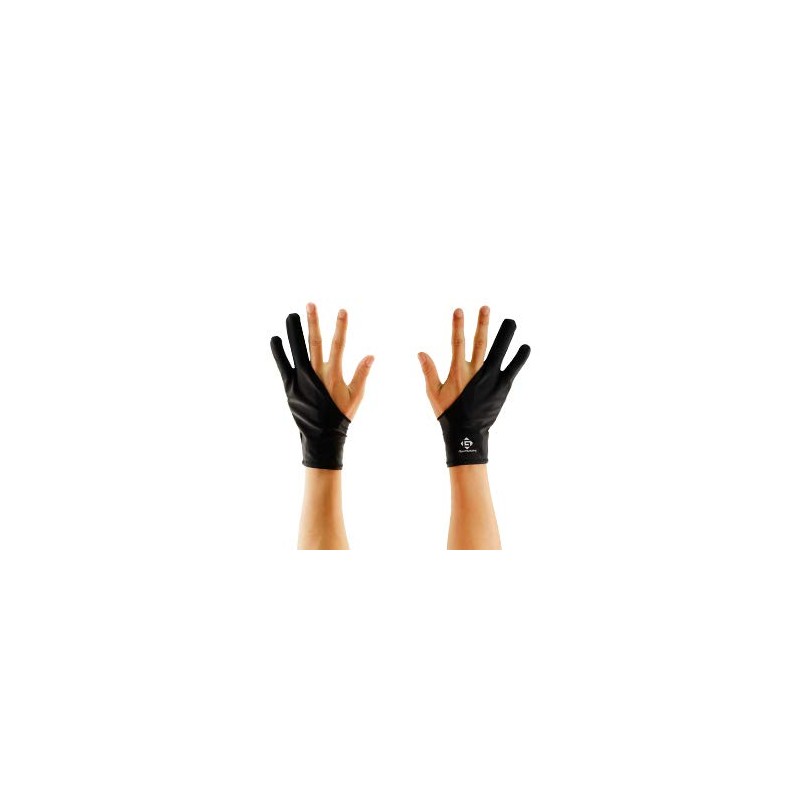 GAOMON Zwei-Finger Lycra Handschuh für Grafiktablett/Leuchttisch/Pen Display - Freie Größe