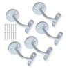 White Handrail Brackets Stair Handrail Bracket Bannister Support Handrails 63mm