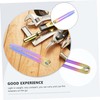 TOVINANNA Titanium Camping Tweezers Mini for Outdoor Keychain Tool Miniature