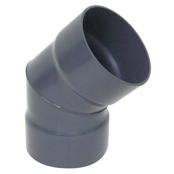 Plastic Supply PVCED10 PVC 45 Degree Elbow, 2 Piece, 10"