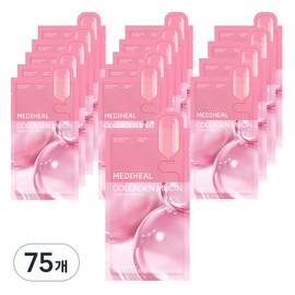 Mediheal Collagen Mucin Essence Mask Pack 20ml, 1 pack, 75 pieces / 메디힐 콜라겐 뮤신 에센스 마스크팩 20ml, 1개입, 75개