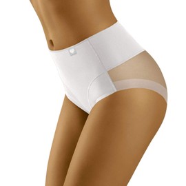 Wolbar Women's Shapewear Waist Briefs 3507 Limited Edition, White