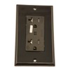 Leviton 20 Amp, 125 Volt, Tamper Resistant, Decora Plus Duplex