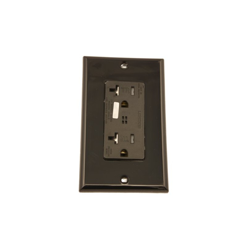 Leviton 20 Amp, 125 Volt, Tamper Resistant, Decora Plus Duplex