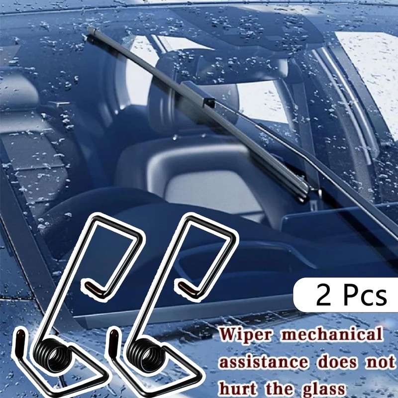 2Pcs Windshield Wiper Arm Pressure Spring Booster, Wiper Arm Pressure