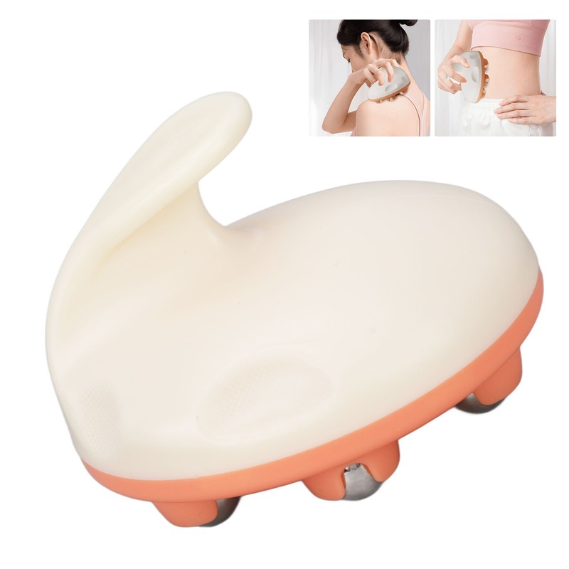 Hand Held Massager 7 Balls 360 Degree Rotatable ABS Steel