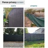 ECOOPTS 6'x1' Orange Privacy Fence Screen Windscreen with Copper Grommets,